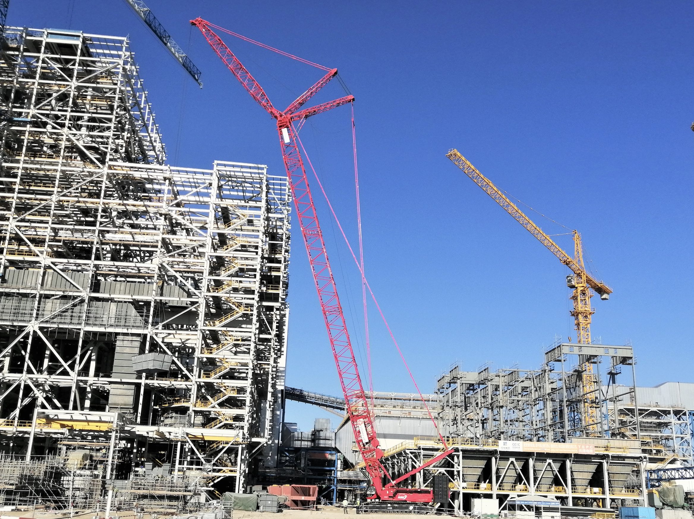 650 Ton Crane in Dubai Hassyan Power Plant